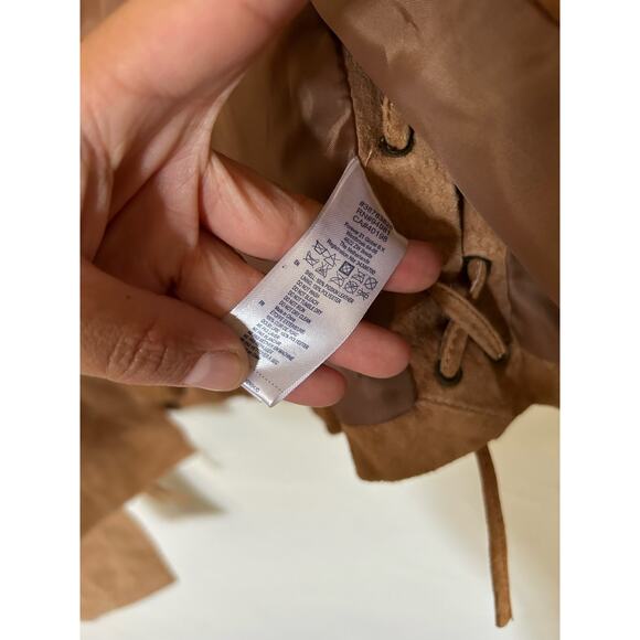 Forever 21 Fringe Leather Jacket - Picture 3 of 6